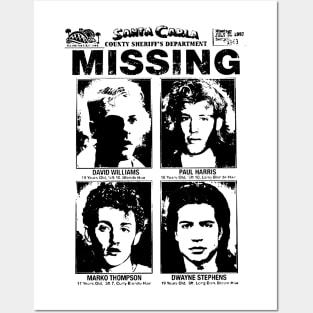 Santa Carla Missing Poster Posters and Art